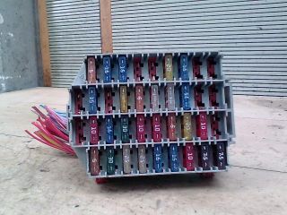 bontott VOLVO S80 Biztosítéktábla Utastér