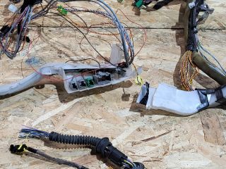 bontott VOLVO S80 Műszerfal Kábelköteg