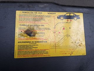 bontott VOLVO S80 Pótkerék Takaró