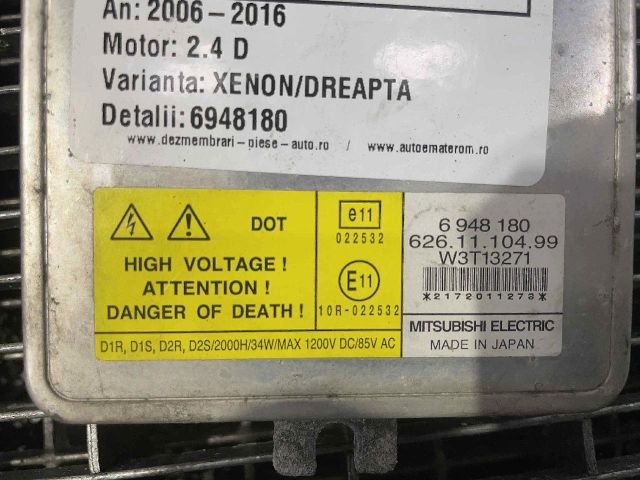 bontott VOLVO S80 Xenon Trafó