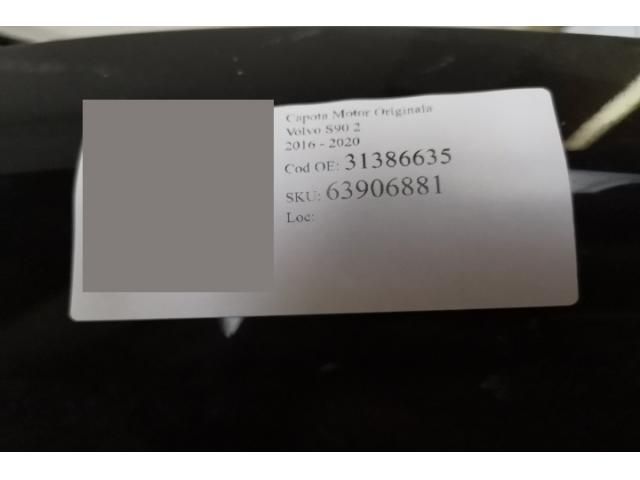 bontott VOLVO S90 II Motorháztető