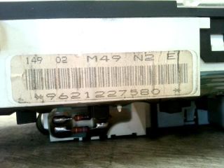 bontott VOLVO V40 Kilométeróra