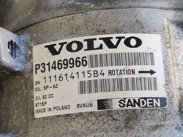 bontott VOLVO V40 Klímakompresszor