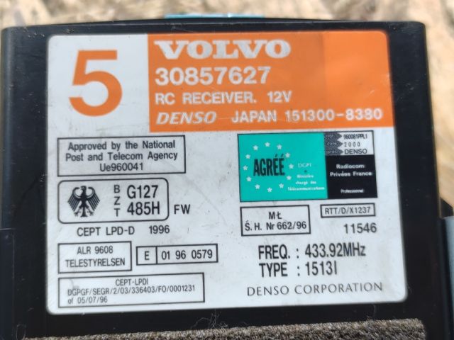 bontott VOLVO V40 Elektronika (Magában)