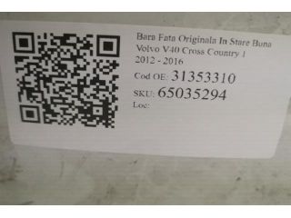 bontott VOLVO V40 Első Lökhárító (Üresen)