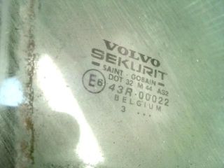 bontott VOLVO V40 Jobb első Ablak