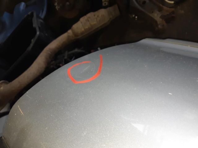 bontott VOLVO V40 Jobb hátsó Ajtó (Üres lemez)