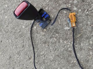 bontott VOLVO V50 Bal hátsó Biztonsági Öv Csat