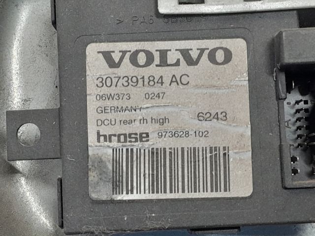 bontott VOLVO V50 Jobb hátsó Ablakemelő Szerkezet (Elektromos)