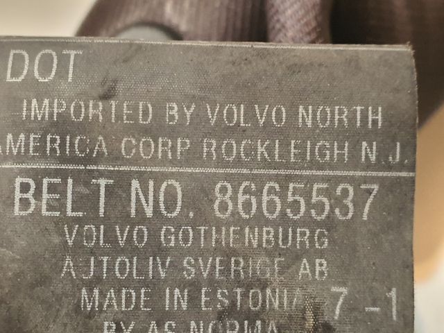 bontott VOLVO V50 Jobb hátsó Biztonsági Öv