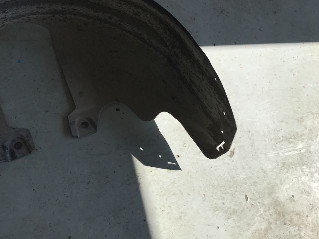 bontott VOLVO V50 Jobb hátsó Hátsó Dobbetét (Kerékjárati, Műanyag)