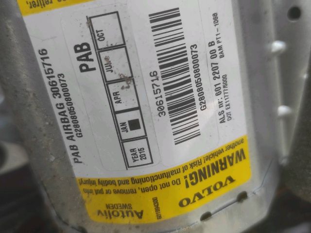 bontott VOLVO V50 Komplett Légzsák Szett