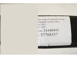 bontott VOLVO V60 Bal első Sárvédő Díszléc