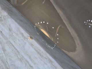 bontott VOLVO V60 Bal hátsó Ajtó (Üres lemez)