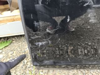 bontott VOLVO V60 Bal hátsó Ajtó (Üres lemez)