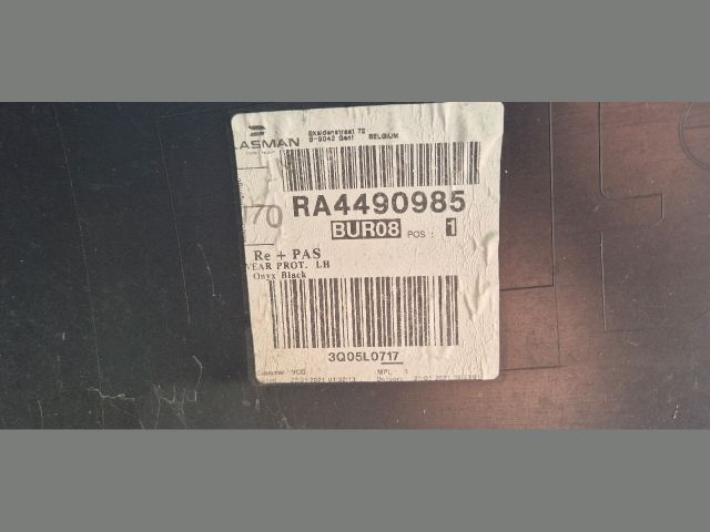 bontott VOLVO V60 Hátsó Lökhárító (Üresen)