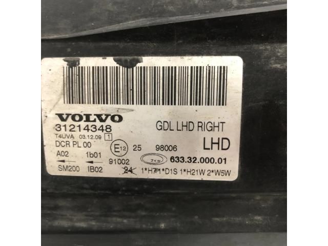 bontott VOLVO V70 Jobb Xenon Fényszóró