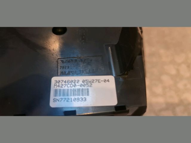 bontott VOLVO V70 Klíma Kapcsoló