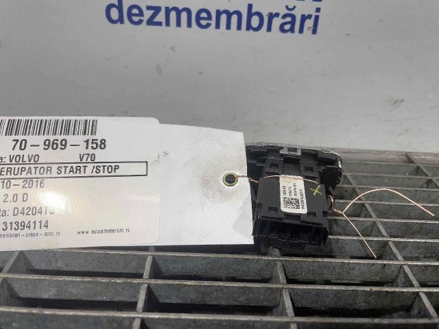 bontott VOLVO V70 Start / Stop Indító Gomb