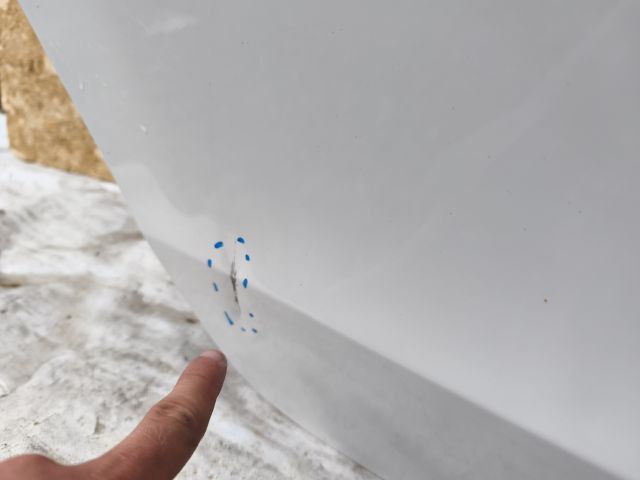 bontott VOLVO V90 Jobb hátsó Ajtó (Üres lemez)