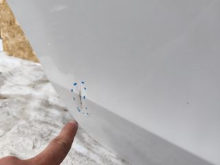 bontott VOLVO V90 Jobb hátsó Ajtó (Üres lemez)