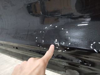 bontott VOLVO XC40 Bal első Ajtó (Üres lemez)