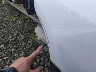 bontott VOLVO XC40 Jobb hátsó Ajtó (Üres lemez)