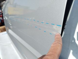 bontott VOLVO XC60 Bal első Ajtó (Üres lemez)