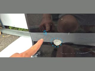 bontott VOLVO XC60 Bal hátsó Ajtó (Üres lemez)