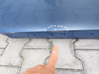 bontott VOLVO XC60 Bal hátsó Ajtó (Üres lemez)