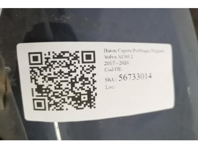 bontott VOLVO XC60 Csomagtérajtó (Üres lemez)