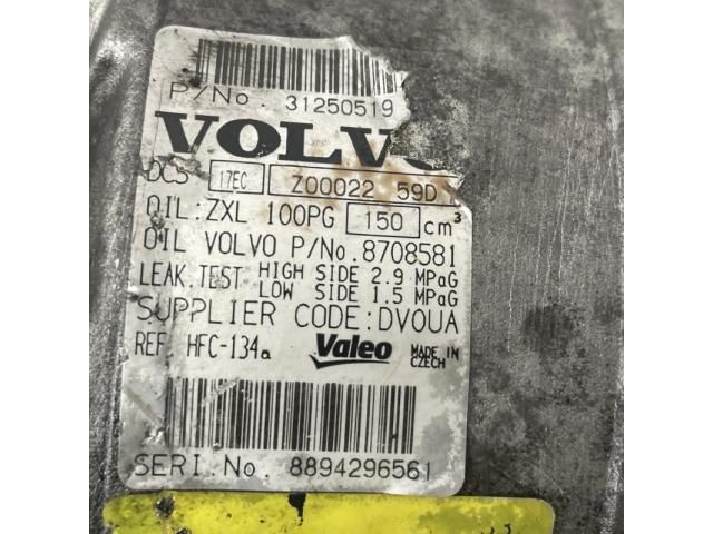 bontott VOLVO XC60 Klímakompresszor