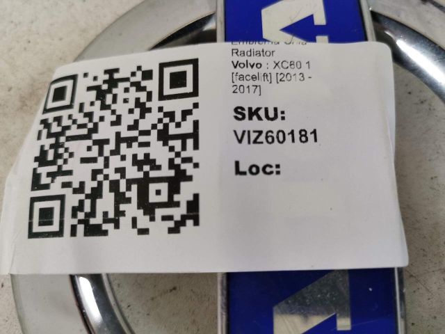 bontott VOLVO XC60 Első Embléma