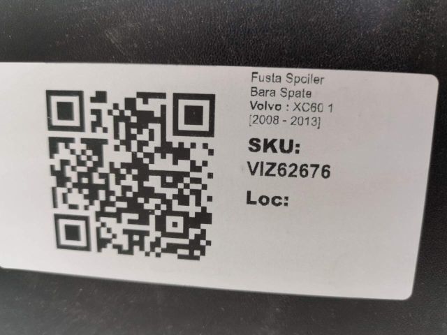 bontott VOLVO XC60 Hátsó Lökhárító Alsó (Műanyag)