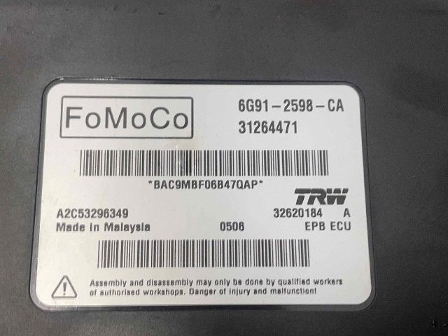 bontott VOLVO XC60 Kézifék Elektronika