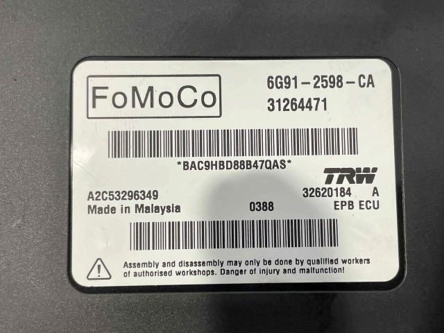 bontott VOLVO XC60 Kézifék Elektronika