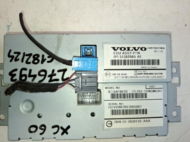 bontott VOLVO XC60 Multifunkciós Kijelző