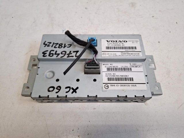 bontott VOLVO XC60 Multifunkciós Kijelző