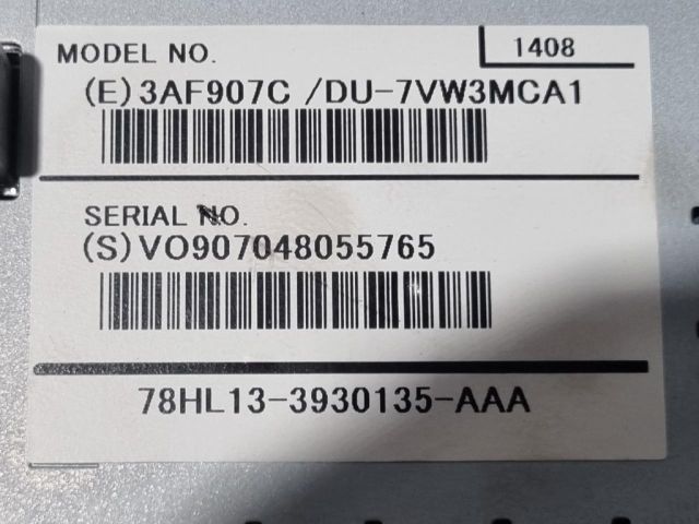 bontott VOLVO XC60 Navigációs Fejegység