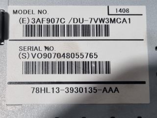 bontott VOLVO XC60 Navigációs Fejegység