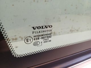 bontott VOLVO XC90 Bal C Oszlop Oldalablak Üveg