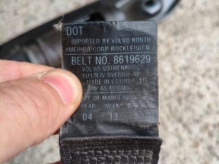 bontott VOLVO XC90 Bal első Biztonsági Öv