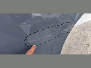 bontott VOLVO XC90 II Bal hátsó Ajtó (Üres lemez)