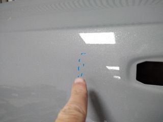 bontott VOLVO XC90 II Bal hátsó Ajtó (Üres lemez)