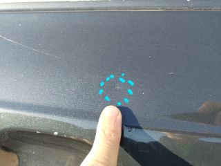 bontott VOLVO XC90 II Bal hátsó Ajtó (Üres lemez)