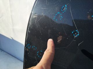 bontott VOLVO XC90 II Bal hátsó Ajtó (Üres lemez)