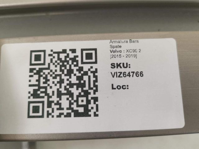 bontott VOLVO XC90 II Hátsó Lökhárító Merevítő (Fém)