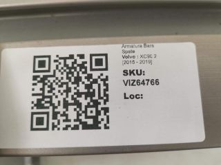 bontott VOLVO XC90 II Hátsó Lökhárító Merevítő (Fém)
