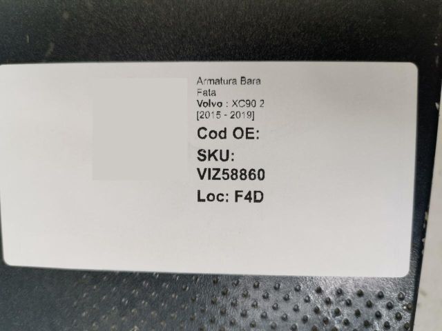 bontott VOLVO XC90 II Hátsó Lökhárító Merevítő (Fém)