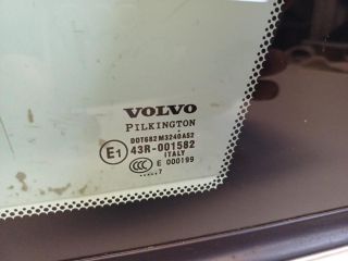 bontott VOLVO XC90 Jobb C Oszlop Oldalablak Üveg
